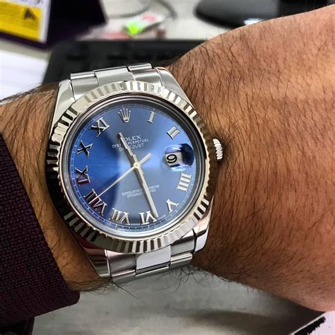 rolex datejust roman numeral dial